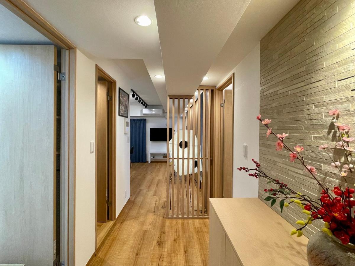 Apartamento 浅草スカイツリービューテラス 浅草寺3分 浅草駅6分 2-10人 成田&羽田空港直通 Tokio Exterior foto